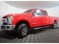 2019 Race Red Ford F250 Super Duty XLT Crew Cab 4x4  photo #8