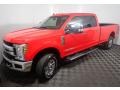 Race Red - F250 Super Duty XLT Crew Cab 4x4 Photo No. 9