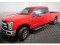 2019 Race Red Ford F250 Super Duty XLT Crew Cab 4x4  photo #9