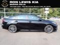 Aurora Black 2023 Kia Forte GT-Line