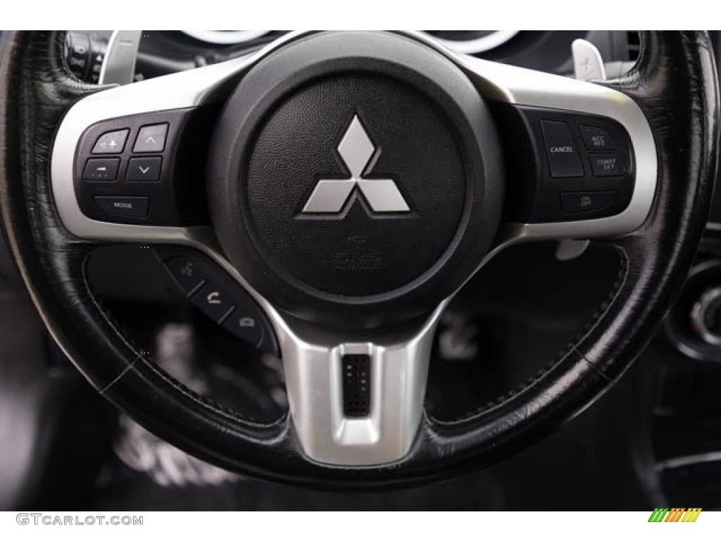 2014 Mitsubishi Lancer Evolution MR Steering Wheel Photos