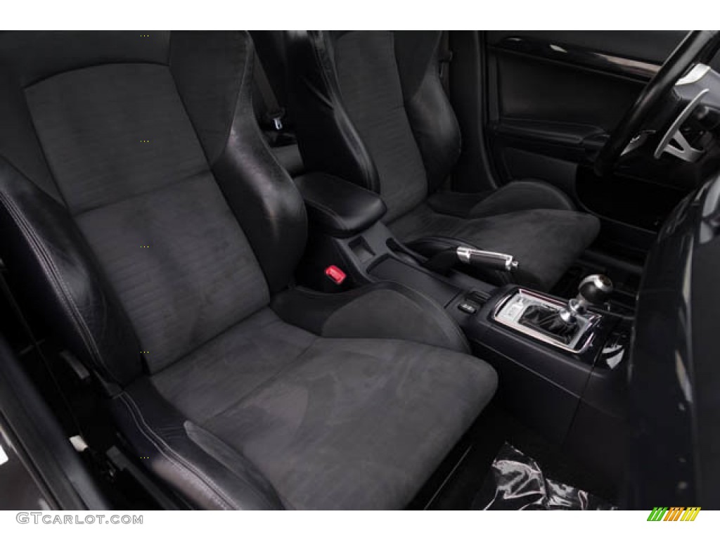 Black Interior 2014 Mitsubishi Lancer Evolution MR Photo #144888061