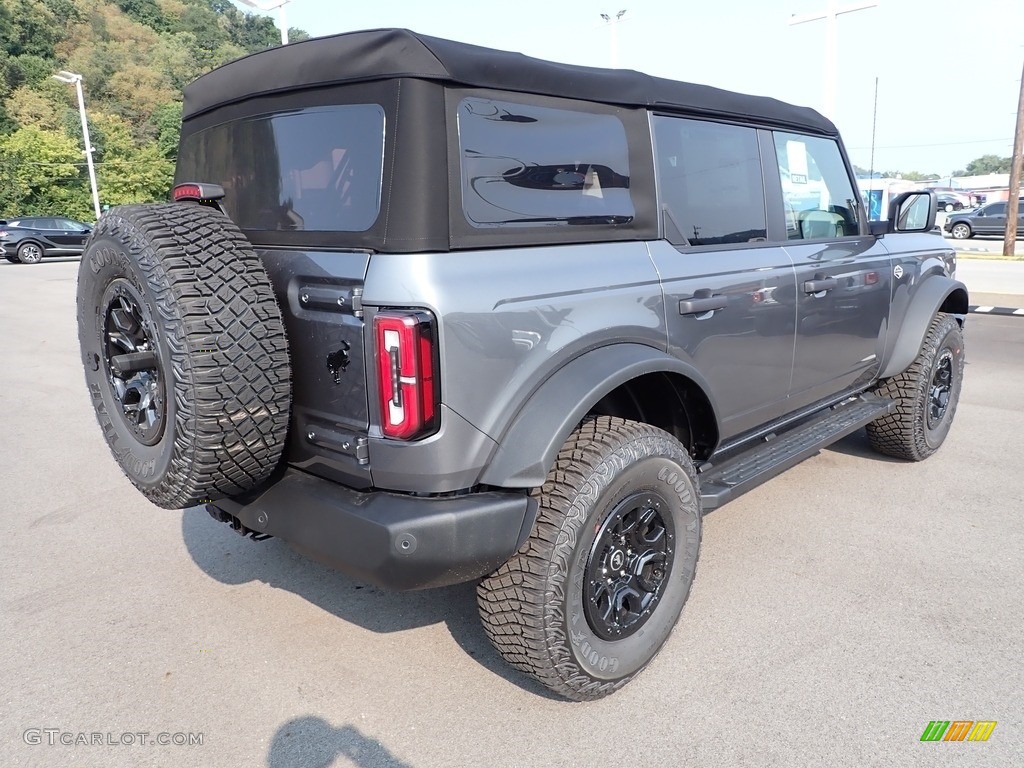 Carbonized Gray Metallic 2022 Ford Bronco Wildtrak 4x4 4-Door Exterior Photo #144888139