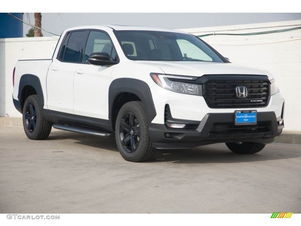 Platinum White Pearl 2023 Honda Ridgeline Black Edition AWD Exterior Photo #144888229