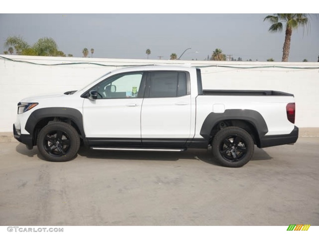 Platinum White Pearl 2023 Honda Ridgeline Black Edition AWD Exterior Photo #144888274