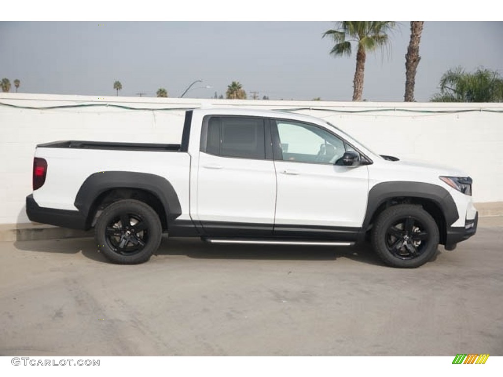 Platinum White Pearl 2023 Honda Ridgeline Black Edition AWD Exterior Photo #144888346