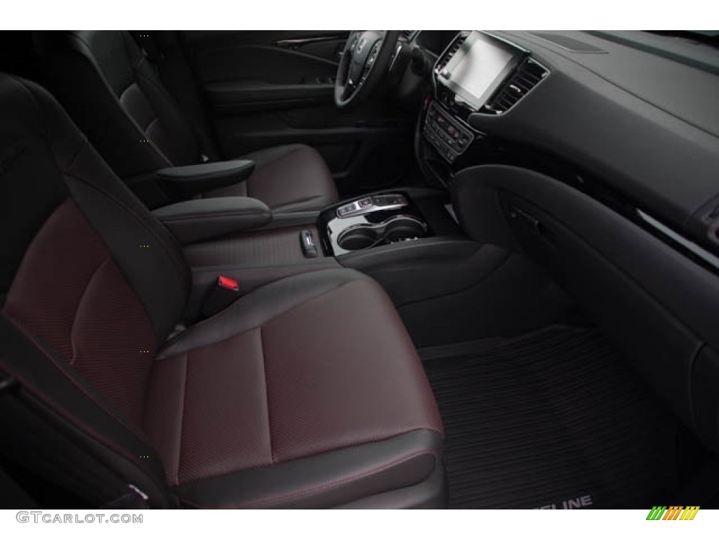 Black Interior 2023 Honda Ridgeline Black Edition AWD Photo #144888610