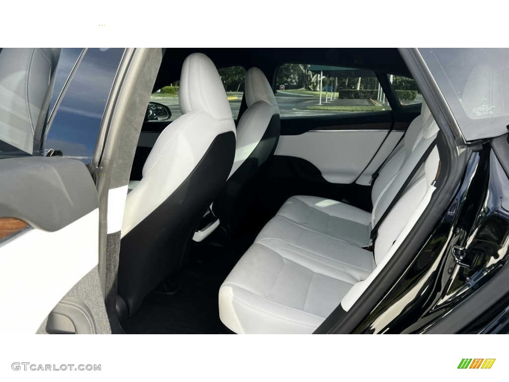2021 Tesla Model S Long Range AWD Rear Seat Photo #144888730