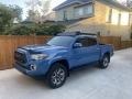 Cavalry Blue 2019 Toyota Tacoma Limited Double Cab 4x4