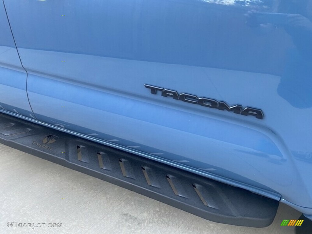 2019 Tacoma Limited Double Cab 4x4 - Cavalry Blue / Black photo #9