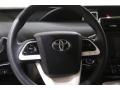 2017 Toyota Prius Black Interior Steering Wheel Photo
