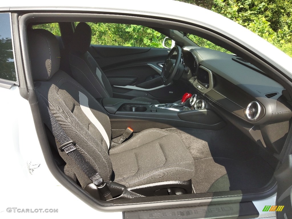 Jet Black Interior 2021 Chevrolet Camaro LT1 Coupe Photo #144890296