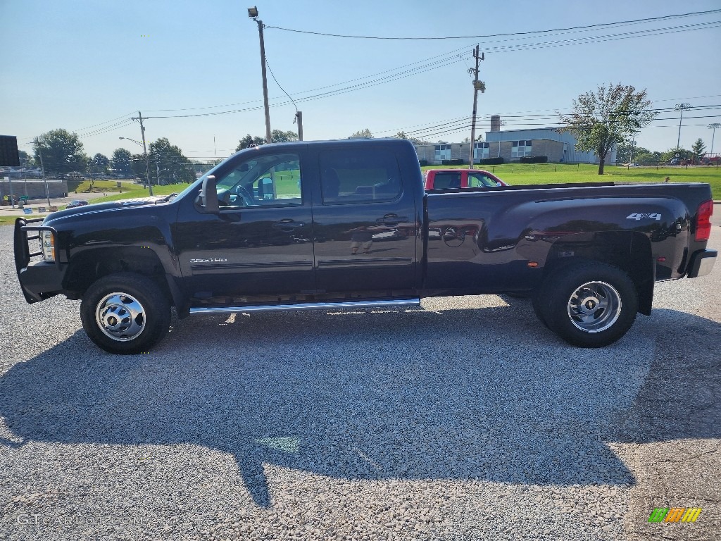 2014 Silverado 3500HD LTZ Crew Cab 4x4 - Black / Ebony photo #2