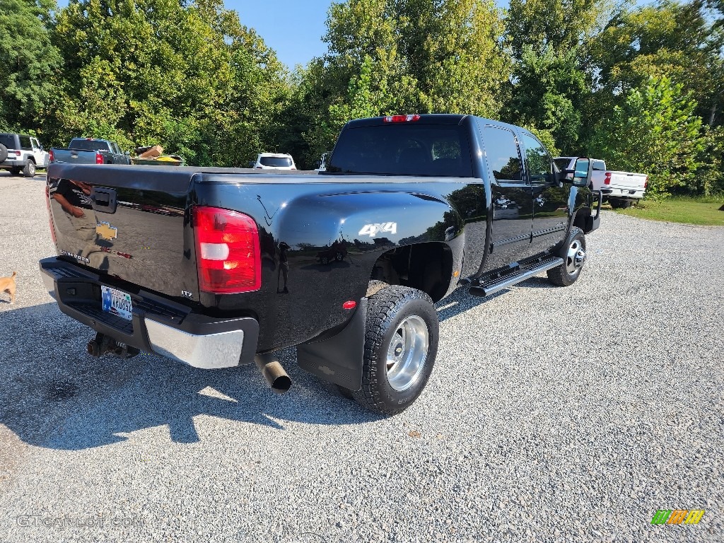 2014 Silverado 3500HD LTZ Crew Cab 4x4 - Black / Ebony photo #5