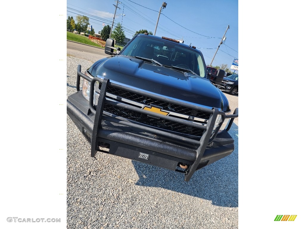 2014 Silverado 3500HD LTZ Crew Cab 4x4 - Black / Ebony photo #8