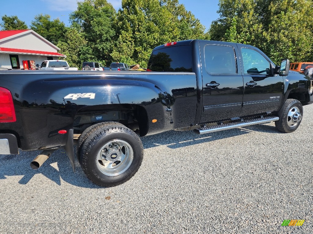 2014 Silverado 3500HD LTZ Crew Cab 4x4 - Black / Ebony photo #29