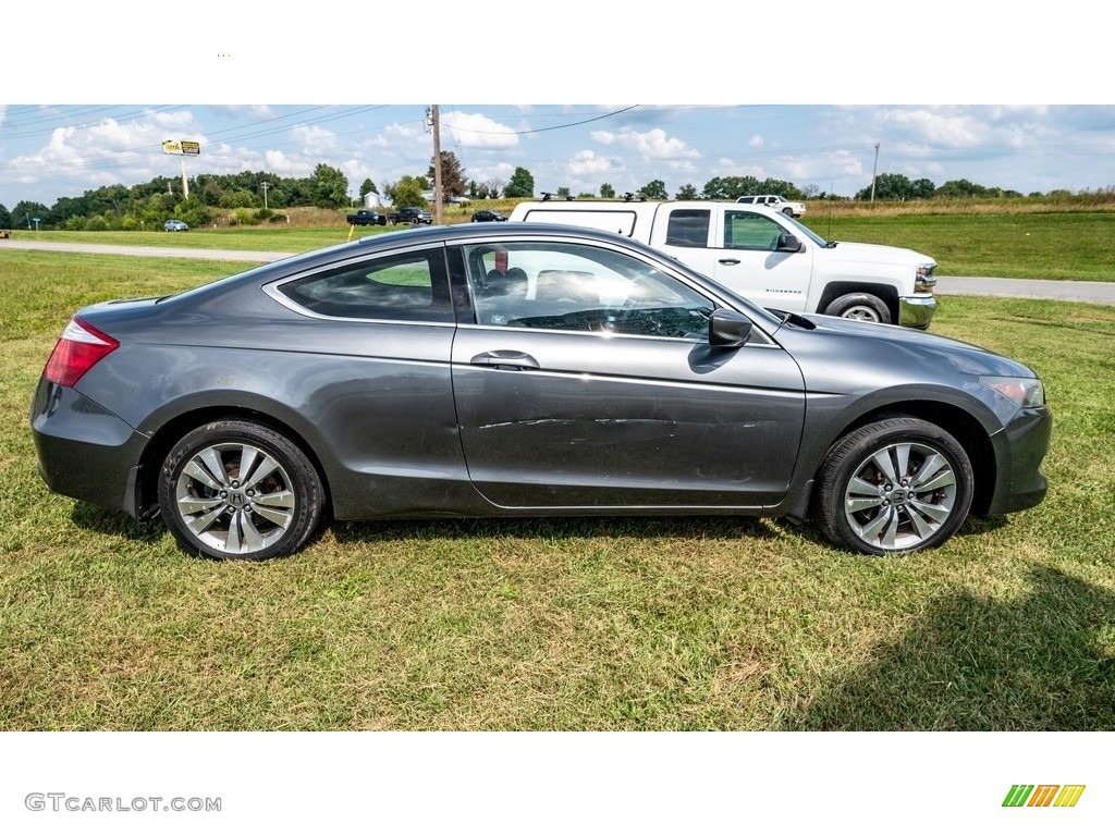 2008 Accord EX-L Coupe - Polished Metal Metallic / Black photo #3