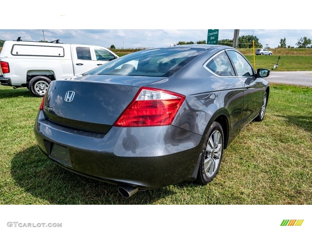 2008 Accord EX-L Coupe - Polished Metal Metallic / Black photo #4