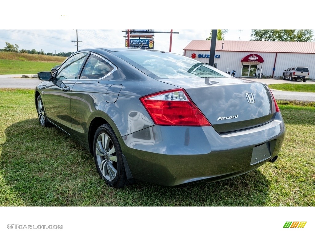 2008 Accord EX-L Coupe - Polished Metal Metallic / Black photo #6