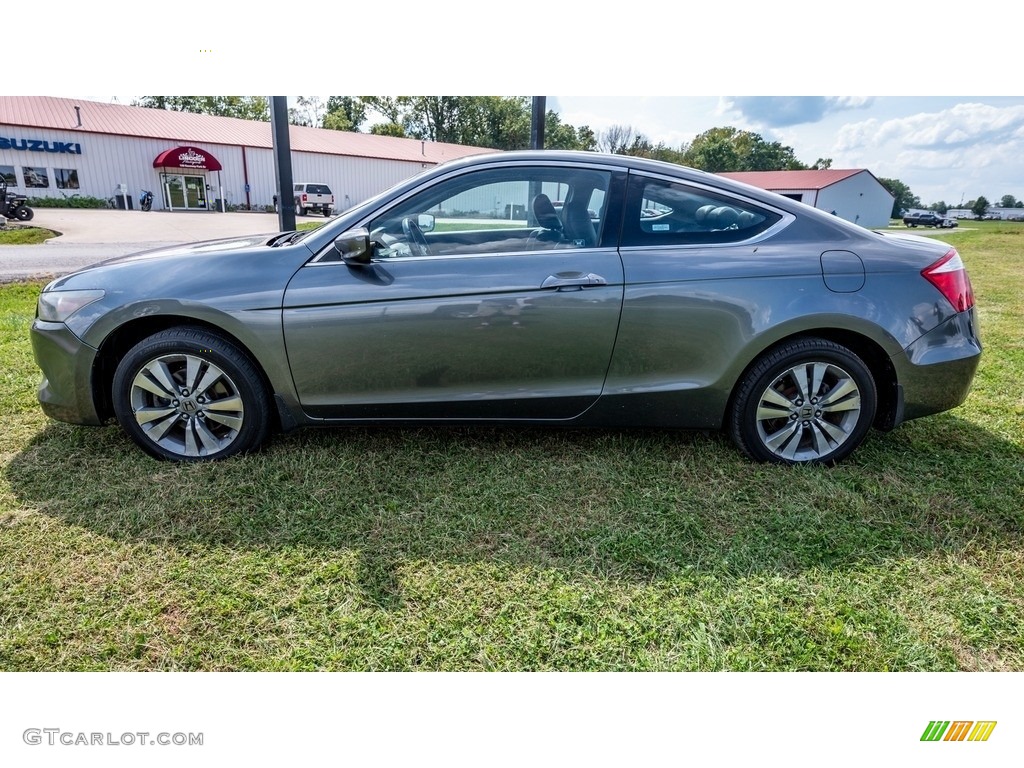 2008 Accord EX-L Coupe - Polished Metal Metallic / Black photo #7