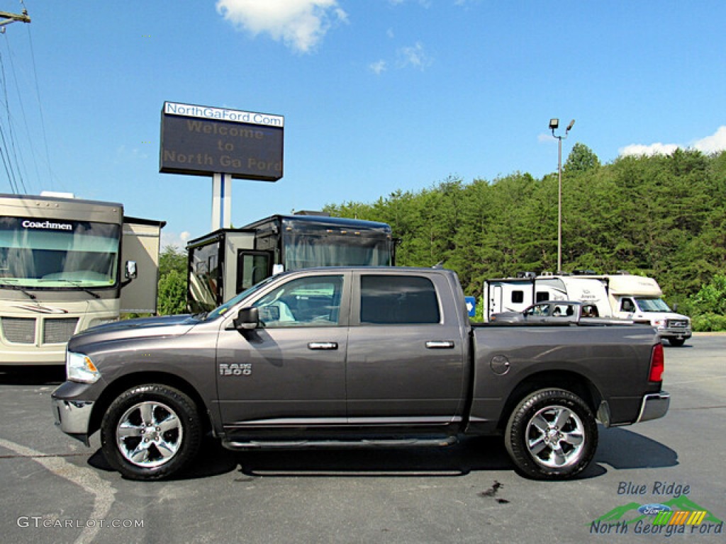 Granite Crystal Metallic 2015 Ram 1500 Big Horn Crew Cab 4x4 Exterior Photo #144891829