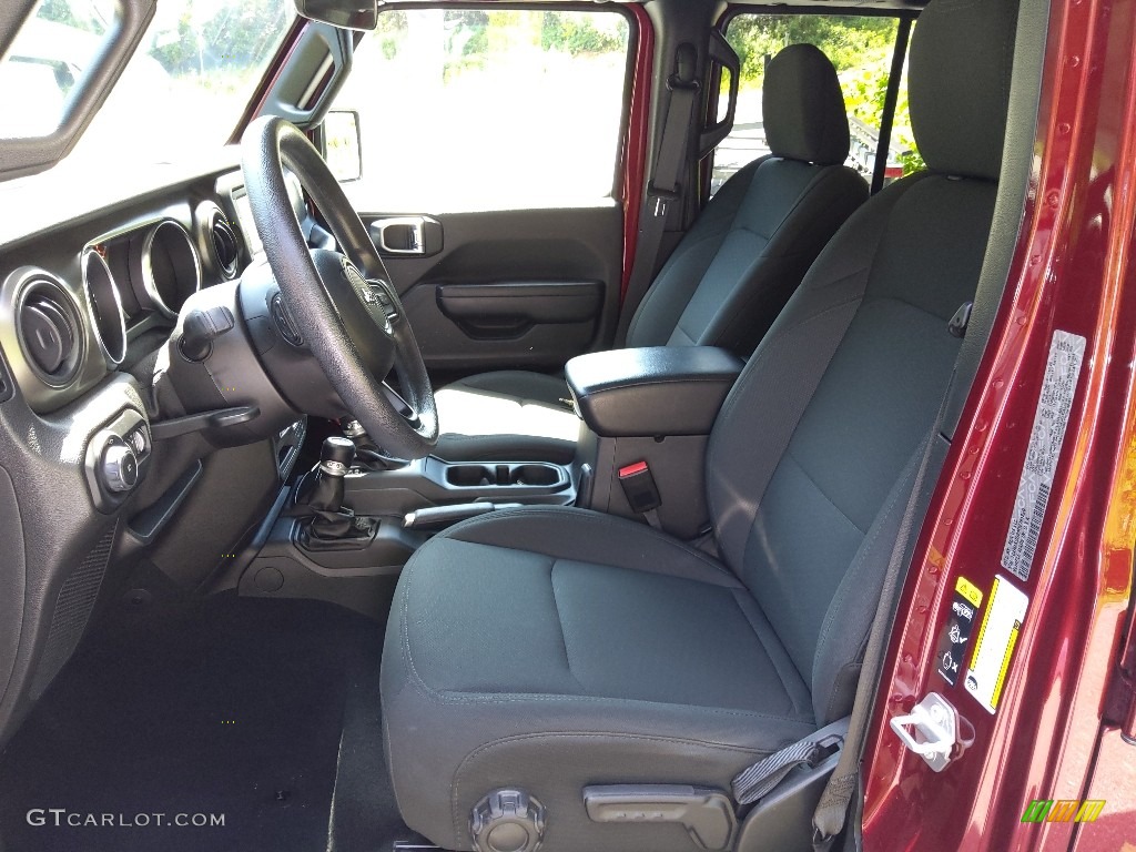 2021 Wrangler Unlimited Willys 4x4 - Snazzberry Pearl / Black photo #10
