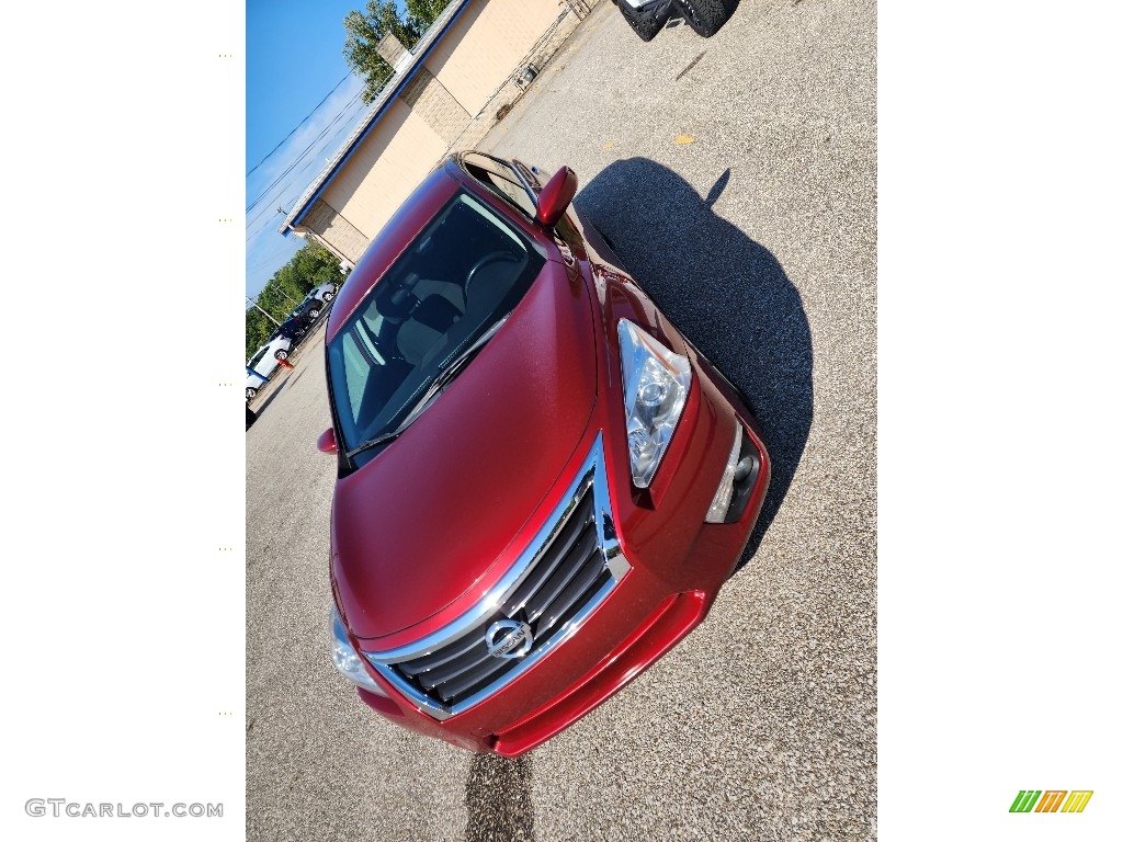 2015 Altima 2.5 SV - Cayenne Red / Charcoal photo #28