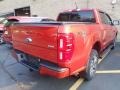 Hot Pepper Red Metallic - Ranger Lariat SuperCrew 4x4 Photo No. 3