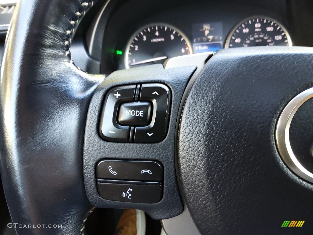 2016 Lexus NX 200t AWD Flaxen Steering Wheel Photo #144893641