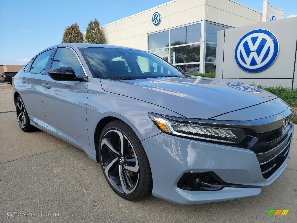 Sonic Gray Pearl 2021 Honda Accord Sport SE Exterior Photo #144893725