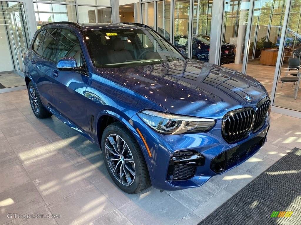 2023 X5 xDrive40i - Phytonic Blue Metallic / Coffee photo #1