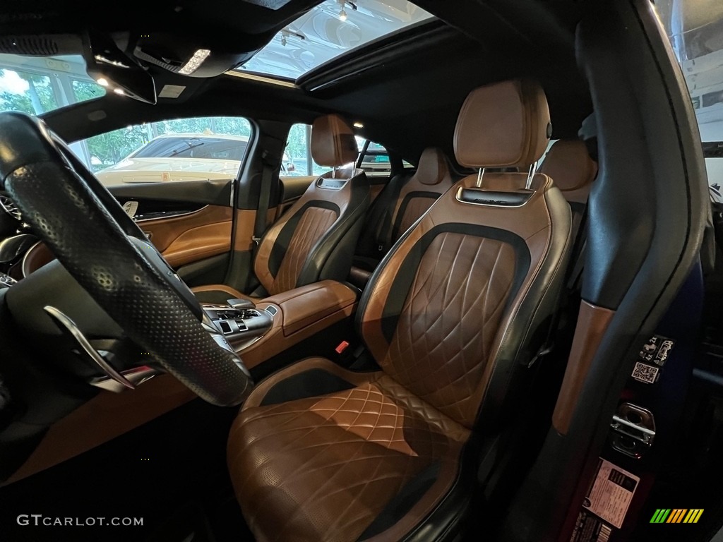 2020 AMG GT 53 - designo Brilliant Blue Magno (Matte) / Saddle Brown photo #2