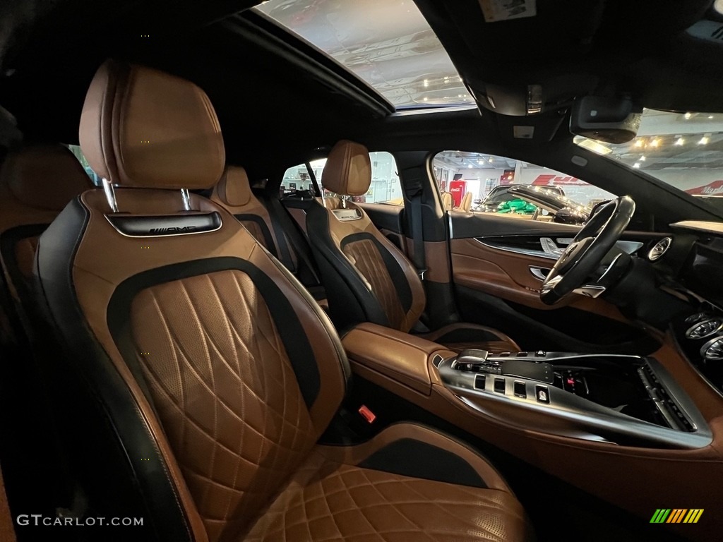2020 AMG GT 53 - designo Brilliant Blue Magno (Matte) / Saddle Brown photo #3