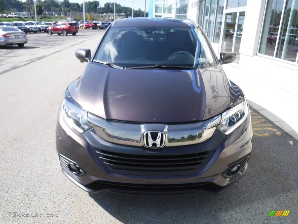 2019 HR-V EX AWD - Midnight Amethyst Metallic / Black photo #6