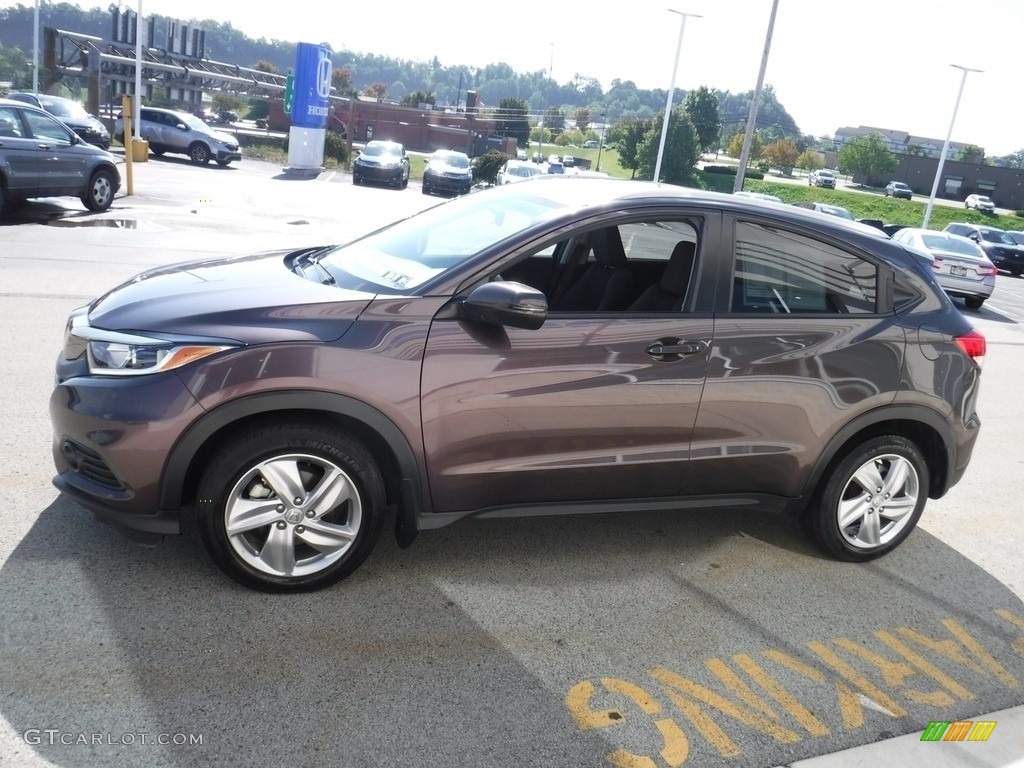 2019 HR-V EX AWD - Midnight Amethyst Metallic / Black photo #8
