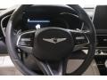 2019 Hyundai Genesis Black/Gray Interior Steering Wheel Photo