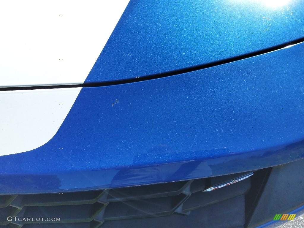 2019 Camaro LT Coupe - Riverside Blue Metallic / Ceramic White photo #4