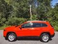 Spitfire Orange 2021 Jeep Cherokee Latitude 4x4