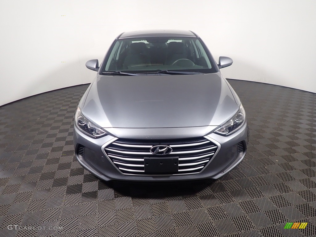 2018 Elantra SEL - Galactic Gray / Black photo #5