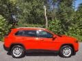 Spitfire Orange 2021 Jeep Cherokee Latitude 4x4 Exterior