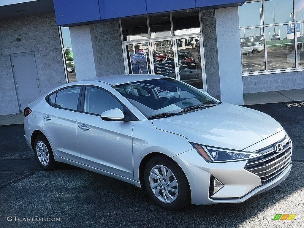 2019 Elantra SE - Symphony Silver / Black photo #1