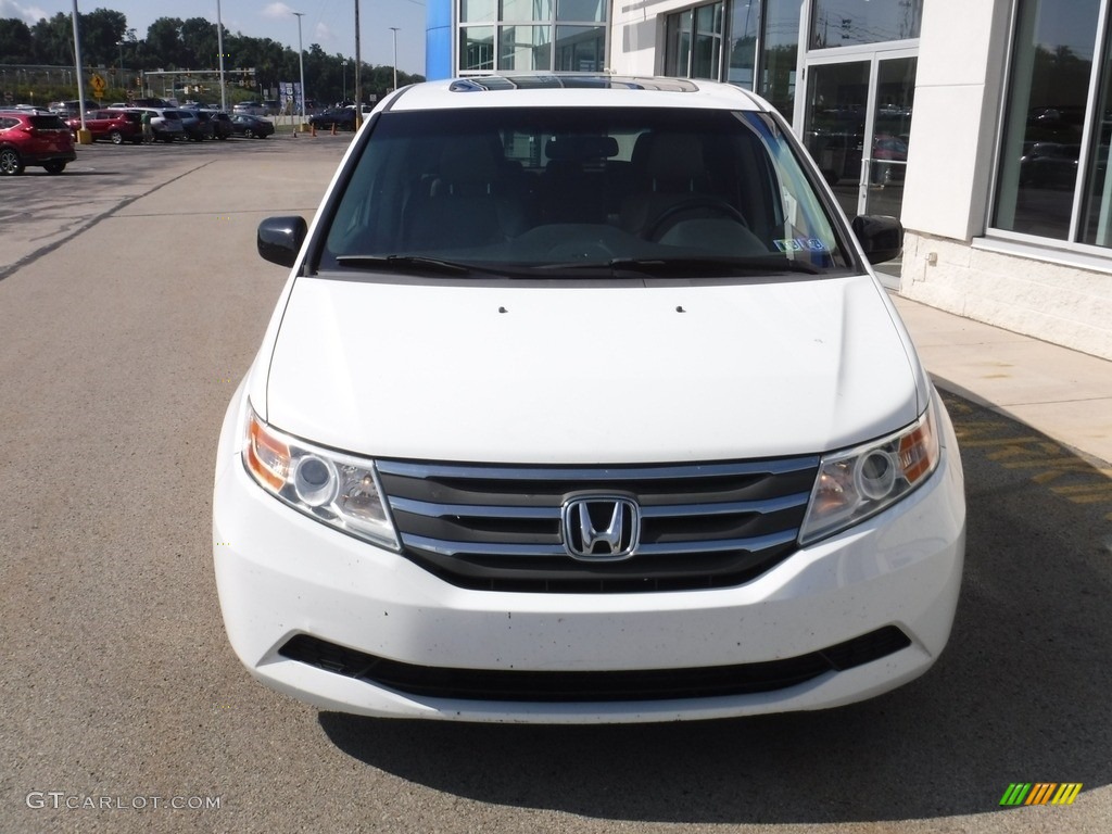 2012 Odyssey EX-L - Taffeta White / Beige photo #6