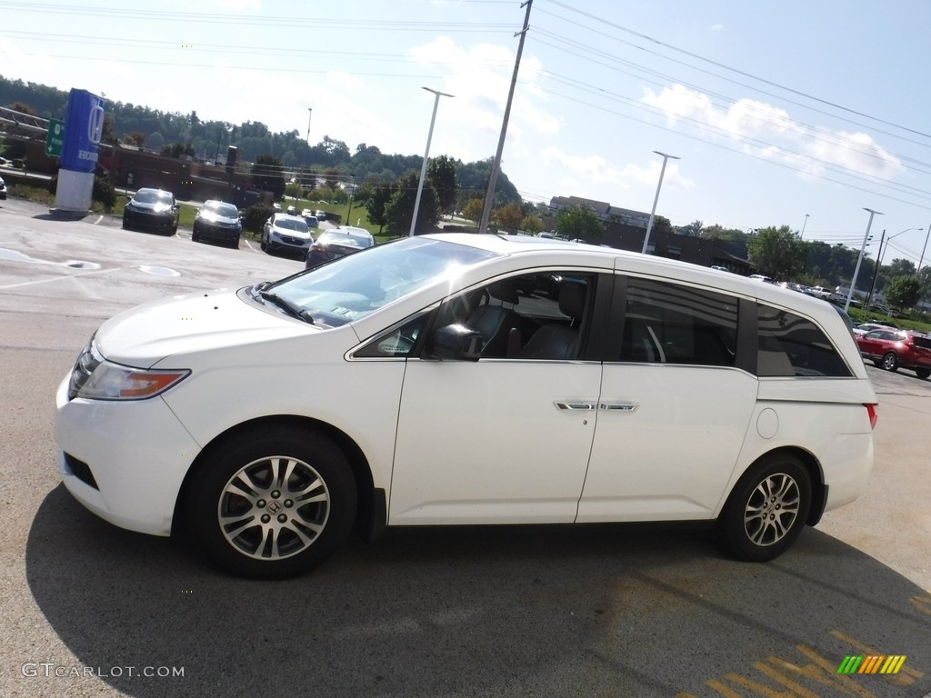 2012 Odyssey EX-L - Taffeta White / Beige photo #8