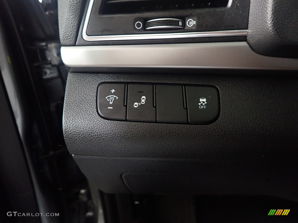 2018 Elantra SEL - Galactic Gray / Black photo #29