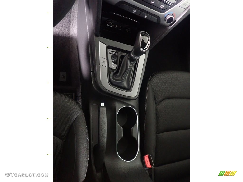 2018 Elantra SEL - Galactic Gray / Black photo #30