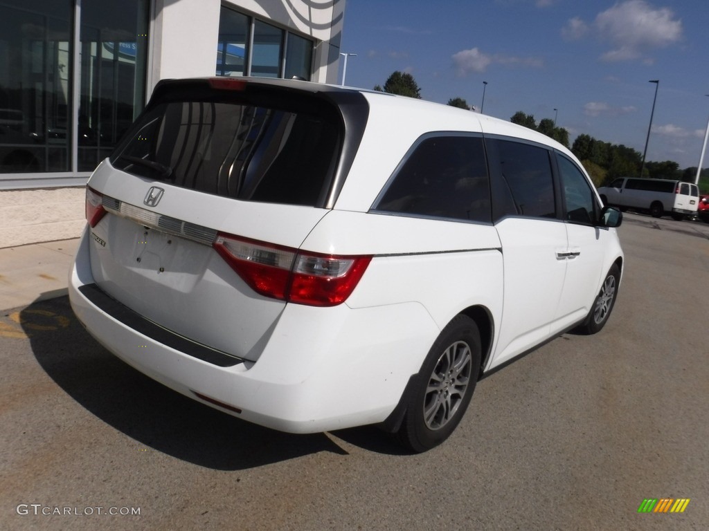 2012 Odyssey EX-L - Taffeta White / Beige photo #11