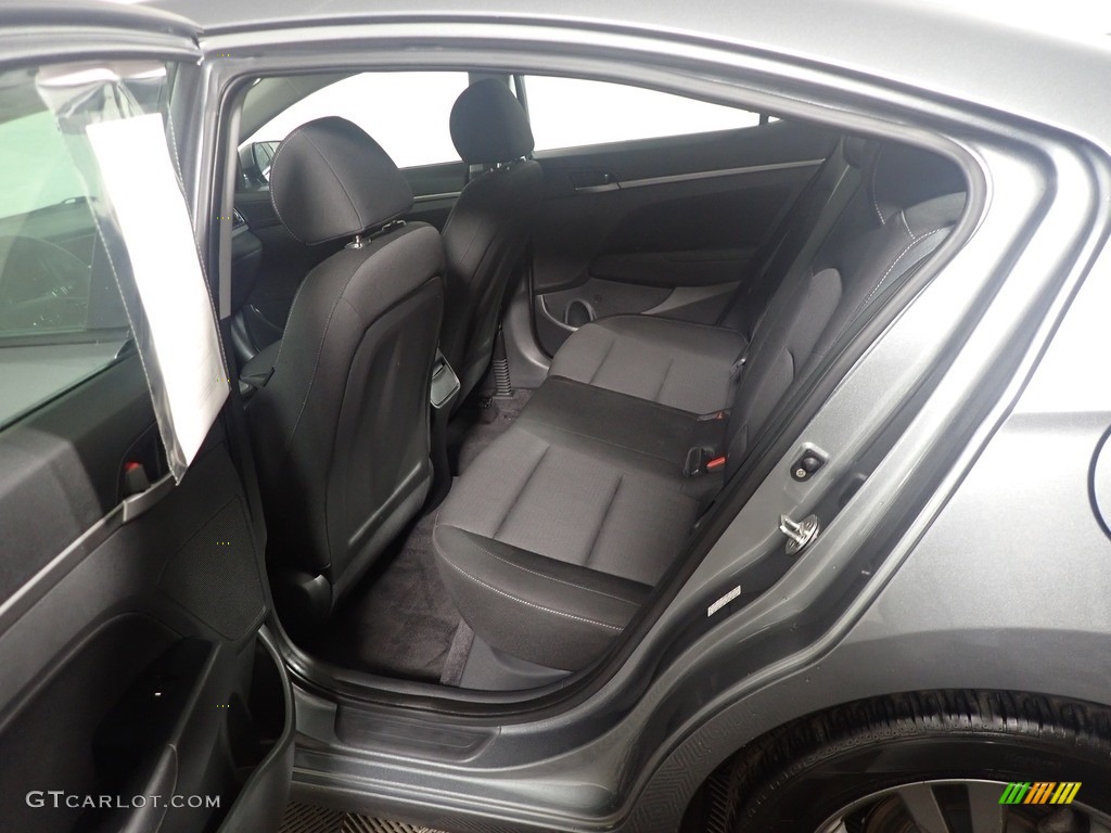 2018 Elantra SEL - Galactic Gray / Black photo #33