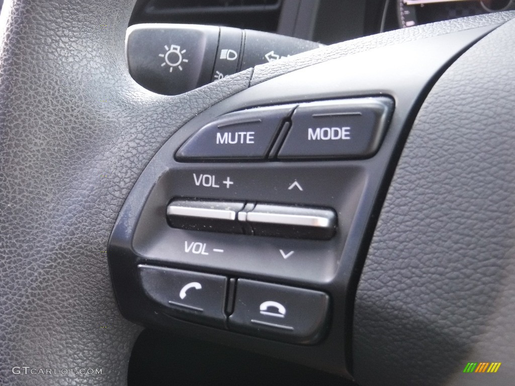 2019 Elantra SE - Symphony Silver / Black photo #19