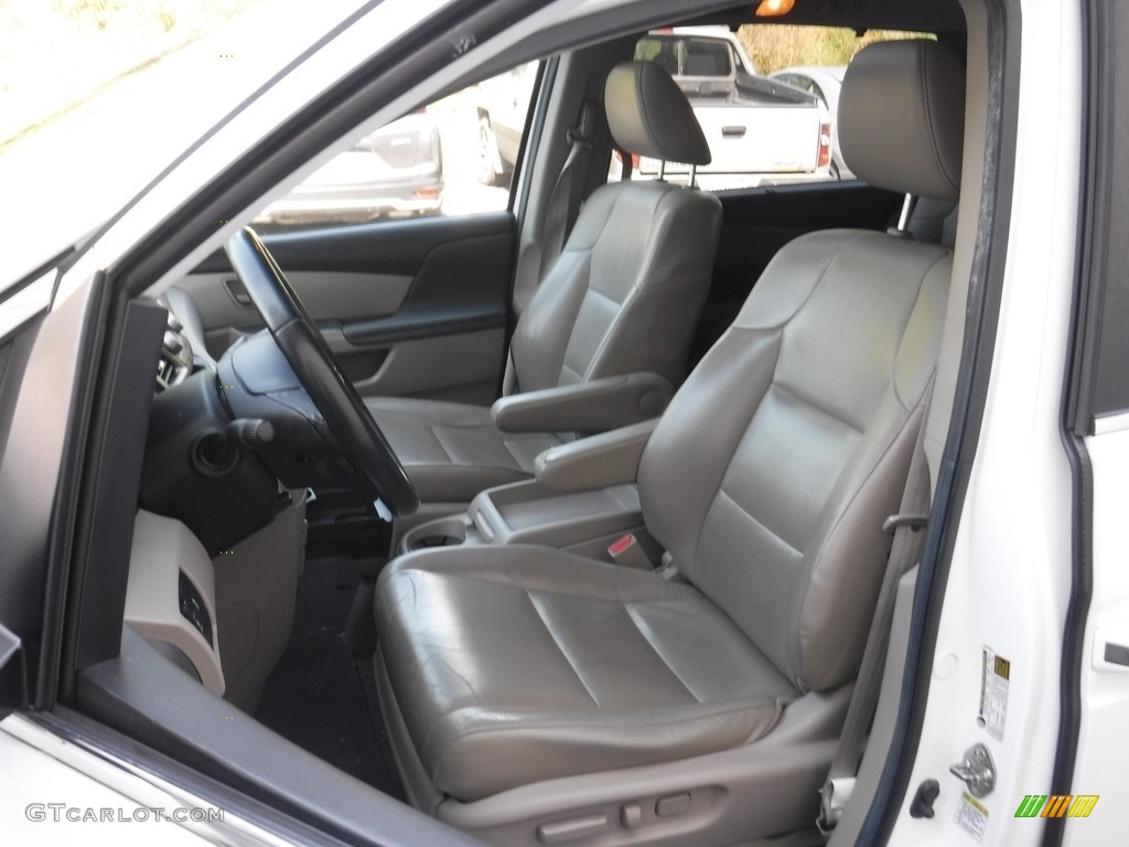 2012 Odyssey EX-L - Taffeta White / Beige photo #17