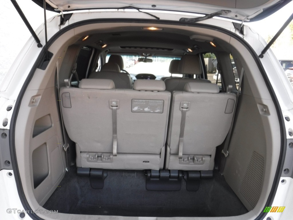2012 Odyssey EX-L - Taffeta White / Beige photo #30